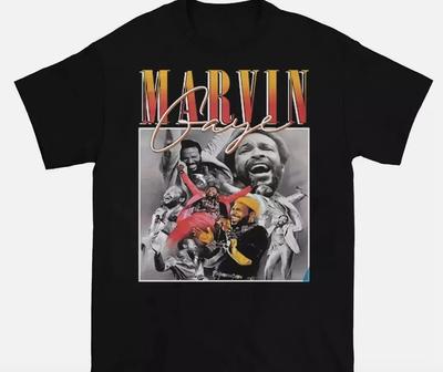 Rare Marvin Gaye Shirt Cotton Tee S To 5xl Unisex Tshirt