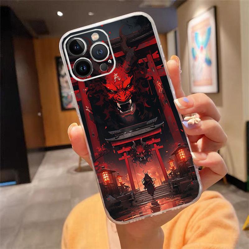 Phone Case For Iphone 17 Pro Max Air 16 15 14 13 Pro Max 15 16 Pro 15Plus Japan The Samurai Ninja