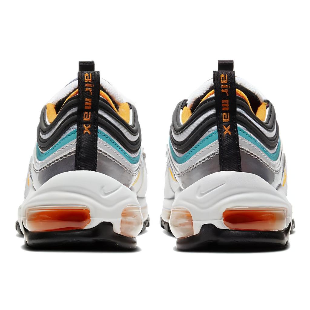 New Nike Air Max 97 Dtn Metallic Silver GS CW0989-001
