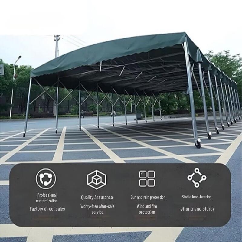 Yingshi Large Outdoor Retractable Parking Canopy Tent