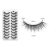 10 Pairs 3D Soft Mink Hair False Eyelashes Crisscross Thick Long Eye Lashes  Women's Beauty
