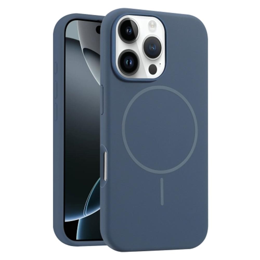 For iPhone 15 Pro Max Case Compatible with MagSafe Liquid Silicone Anti-Drop Phone Cover