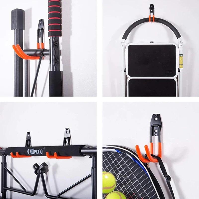 Heavy Duty Anti Slip Metal Hook, Adhesive Hook, Ladder Hook - an Ideal Choice for Multi Scene Storage In Bathrooms and Indoor