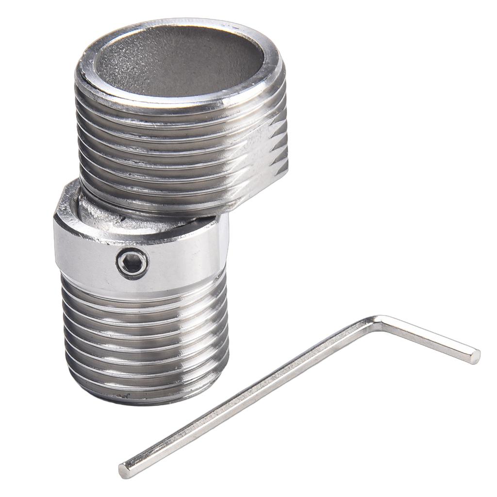 360Degree Adjustable Faucet Angled Curved Foot Eccentric Screw Corner TapAdapter Shower Extension Corner Telescopic Curved Feet