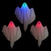 Terrifying Glowing Ghost Hanging Decor LED Escape Scene Set Door Porch Horror Prop Motion Sensitive Haunt Ready Kit