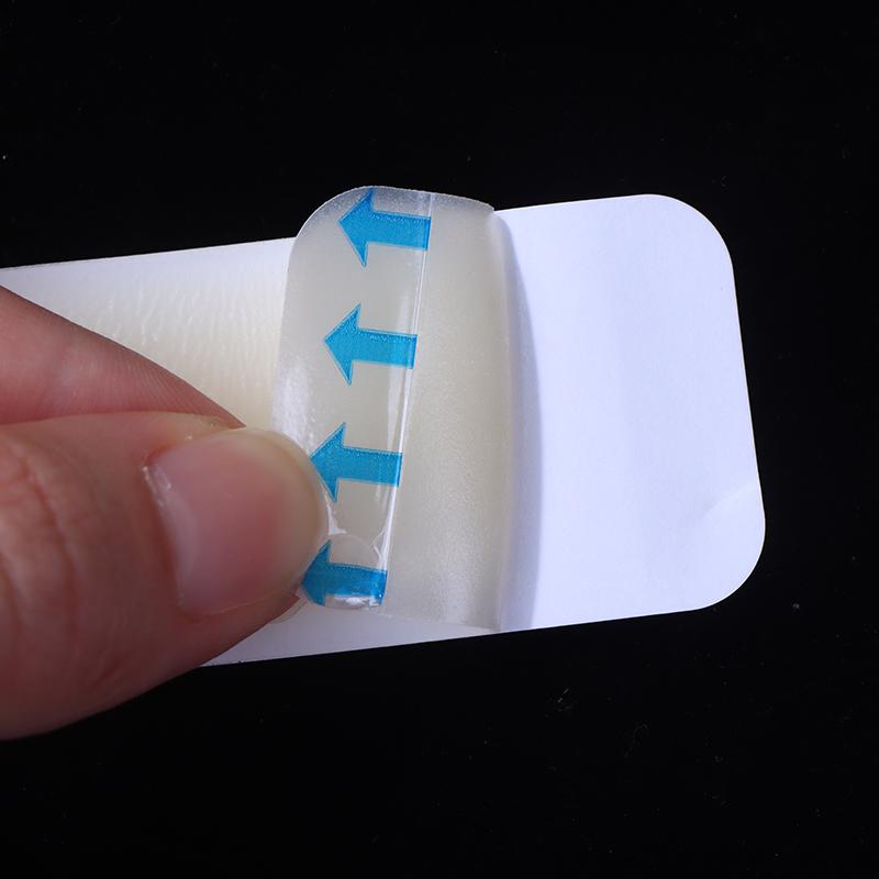 20Pcs Blister Plasters Invisible Hydrocolloid Gel Blister Bandages Blister Cushion Pad For Heel Foot Toe And Guard Skin