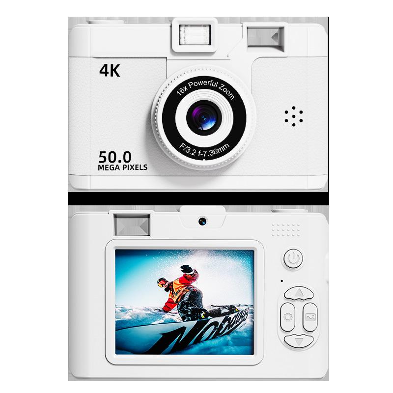 New Wi-Fi CCD Camera: Auto Print, Ultra-HD Photos, Dual Front & Rear Cameras, Video Recording
