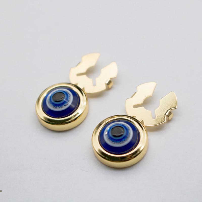 Baroque Classic Pattern Metal Cufflinks for Men's French Shirt Sleeves