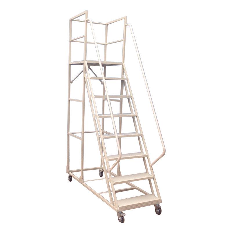 1.5m Mobile Order Picking & Safety Ladder with Platform
