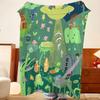 Art S-soupsoup Throw Flannel Throw Blanket, Lightweight Cozy, Durable Washable Cute Cool