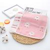 6 Layer Pure Cotton Gauze Baby Burp Cloth Cartoon Jacquard Square Towel For Infant Kids Face And Hand Washing