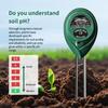 Cost-Effective 3-in-1 PH/Moist/Sunlight Dual-rod Soil Tester for Home Use Agriculture Farming