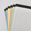 A5 Color Lined Sticky Note Pad - Tearable Memo Notebook Planner