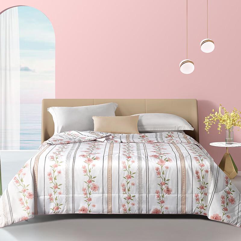 Romantic Floral All-Season Polyester Quilt