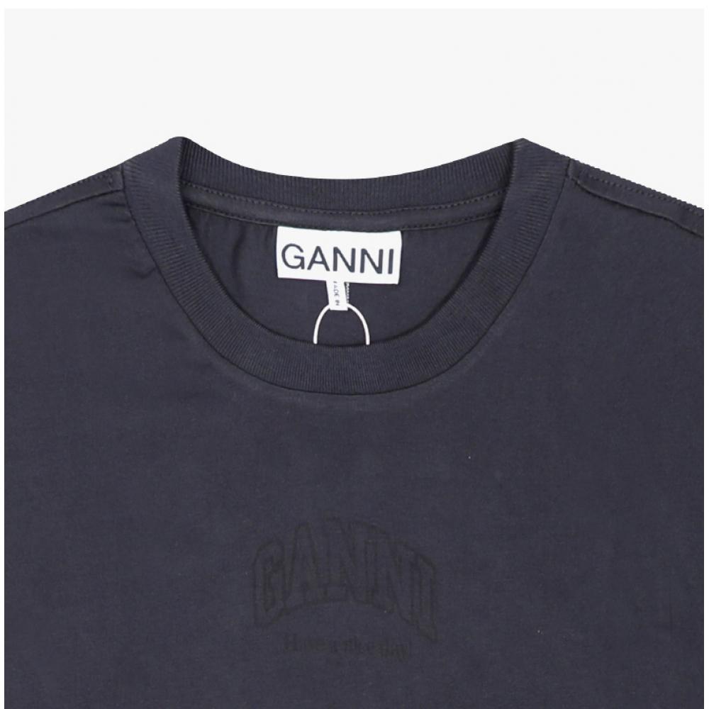 Ganni Women S eSSenTial Logo T ShirT A1050057