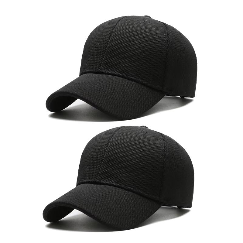 Pineapple Cloth Light Plate Simple Hat Men's Casual Baseball Cap Fashion Visor Hat Minimalist Female Cap, Big Head Circumference