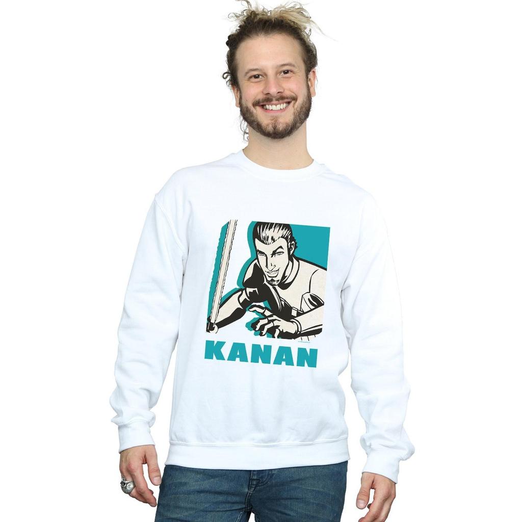 Star Wars Mens Rebels Kanan Sweatshirt