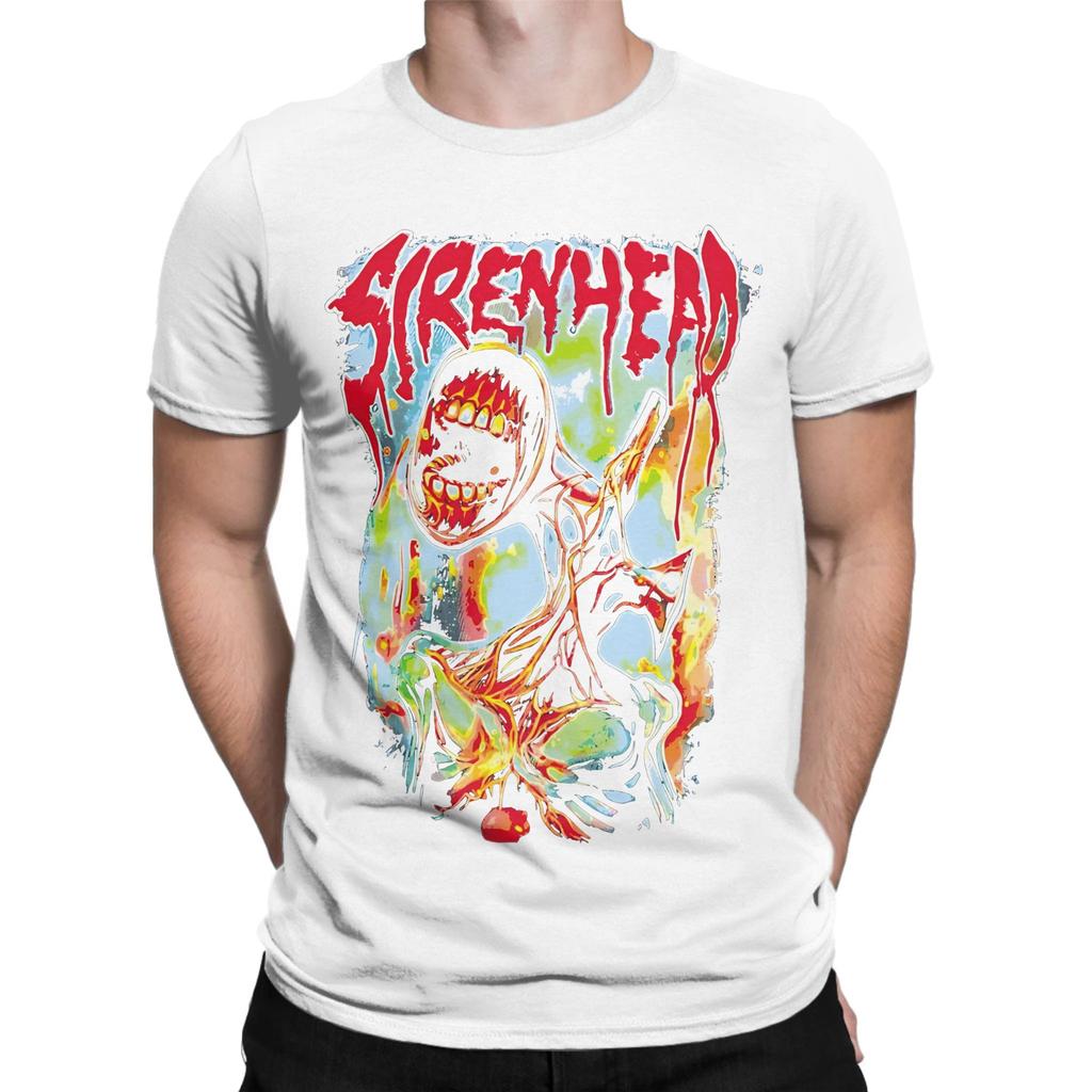 Sirenhead Gift Perfect Novelty Graphic 100 Cotton Tshirt Siren Head Tops Tees For Unisex