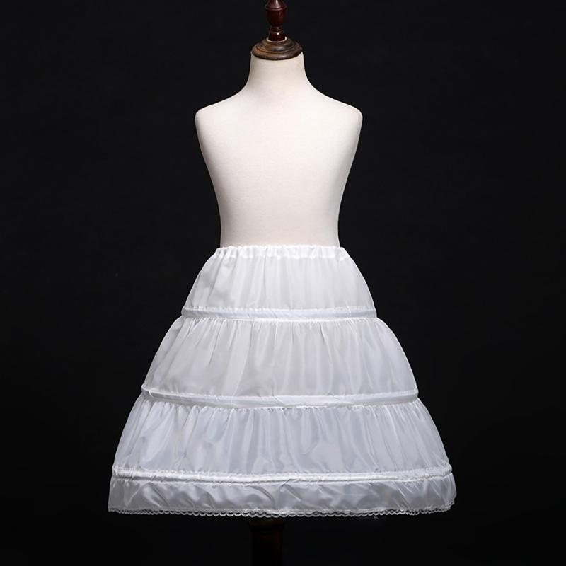 Breathable Petticoat for Kids Girl Comfortable and Adjustable Crinoline Skirt for Children Formal Occasion Costume Props