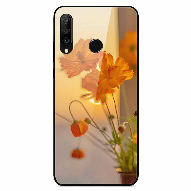 For Huawei P30 Lite Cases P30Pro P20pro P20Lite Luxury Tempered Glass Hard Back Cases for Huawei P20 Pro P30Pro Fundas Capa P20
