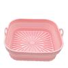 Air Fryer Mat Silicone Baking Tray Multifunctional Silicone Grill Mat Resistant To High Temperatures Pizza Fried Chicken Plates
