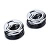 Boat Slam Latch Stainless Steel Zinc Alloy Flush Pull Handle Deck Hatch Latch for Yachts Motorboats Cargo Trailer