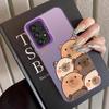 Cartoon Cute Capybara Back Phone Cover Case for Samsung Galaxy A04 A05 A06 A07 A50 A54 A03 A71 A10 A20 A56 A72 A51 A52