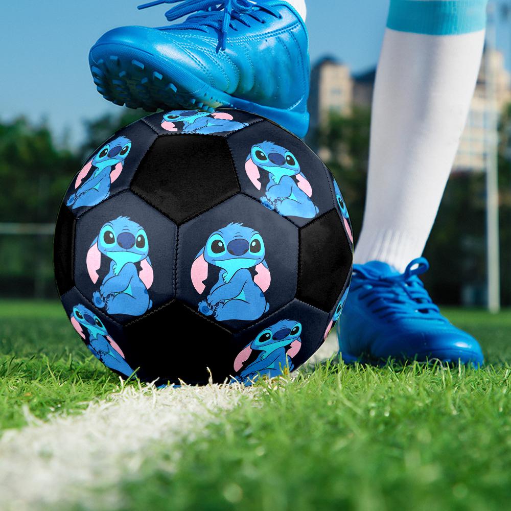 Stitch Theme Size 5 Soccer Ball, Suitable for Both Indoor and Outdoor Matches, a Gift Suitable for Everyone.