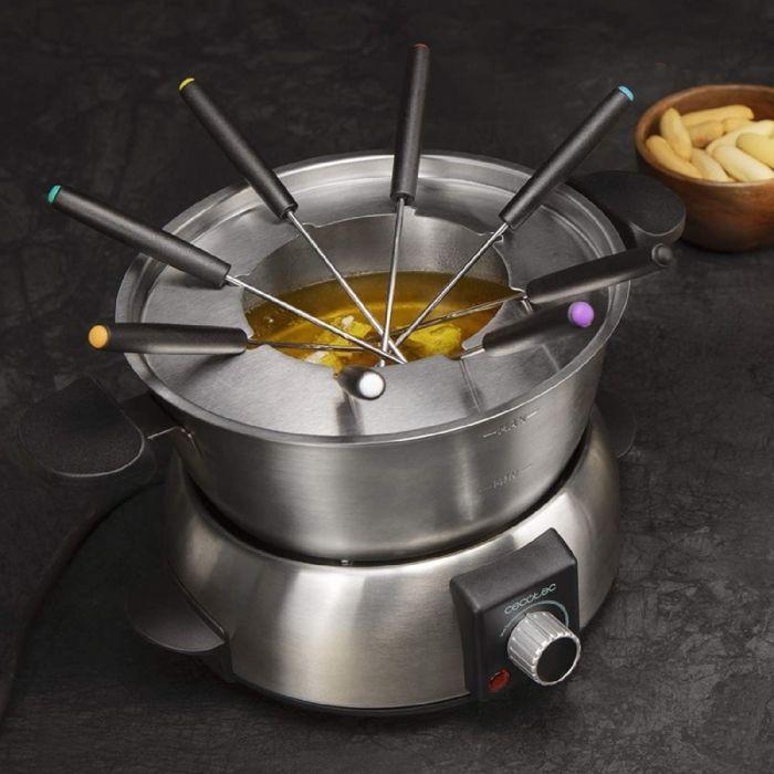 Fondue électrique - CECOTEC - 1000 Watt - Température variable - 8 personnes