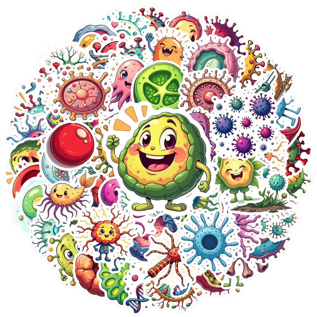 35pcs-100pcs Decals Cute Stationery Stickers Funny Stickers Stickers For Suitcase Laptop