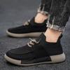 Foreign Trade Men's Small Leather Boots Lightweight One-pedal Spring Versatile Board Shoes Fashion Sports and Leisure Shoes Men's Shoes