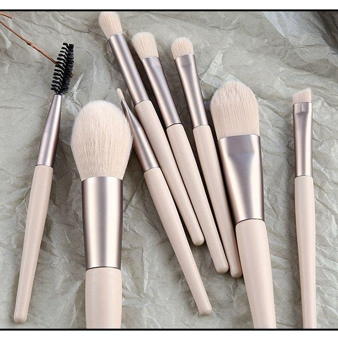 13PCS / Set with Bag Face Styling Tools Beauty Styling Tools for Cosmetics Foundation Portable Travel Makeup Brush Soft Set, Eye Brush Face Makeup
