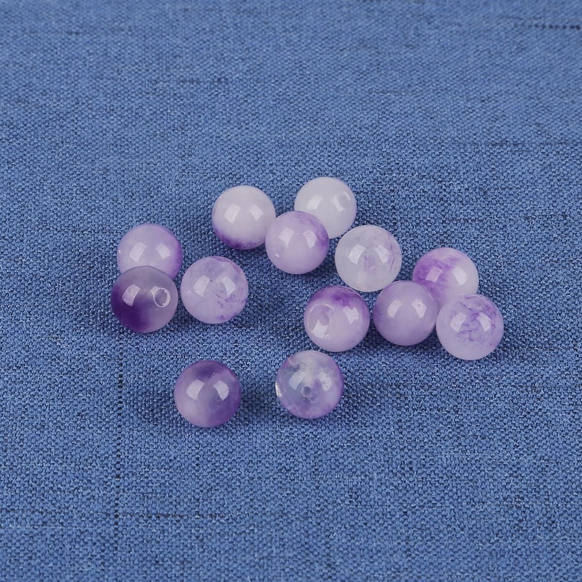 

Натуральные свободные красочные нефритовые круглые бусины для изготовления ювелирных изделий DIY браслет-подвеска 6/8/10 мм 8mm фиолетовый
