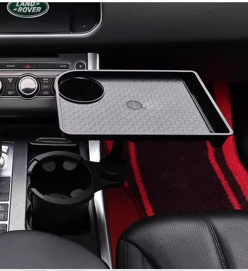 Vassoio Portabicchieri per Auto per Bevande e Snack - Tavolino Espandibile