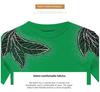 2024 Women's Slim Fit Lace Hollow Diamond Tee - Short-Sleeved, Round Neck Fashion for Spring/Summer