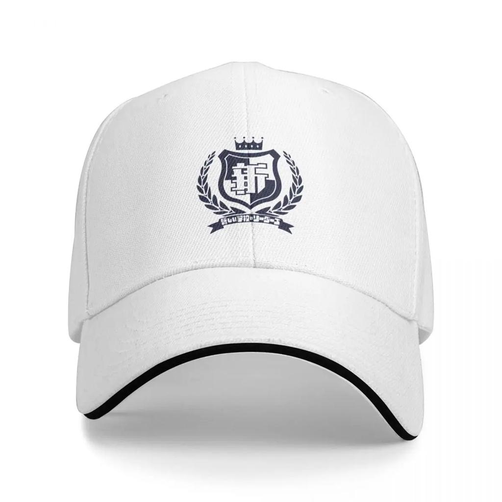 Atarashii Gakko Badge Baseball Cap Golf Hat Man Luxury Brand Rugby Women's Hats 2024 Men's