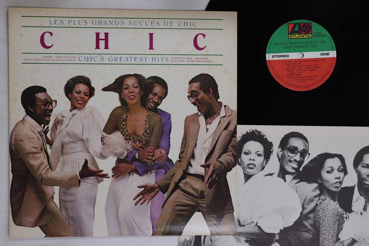 

LP Record CHIC - Les Plus Grands Succes De Chic Chic P10767A ATLANTIC 1979 Japan Soul/Funk Used