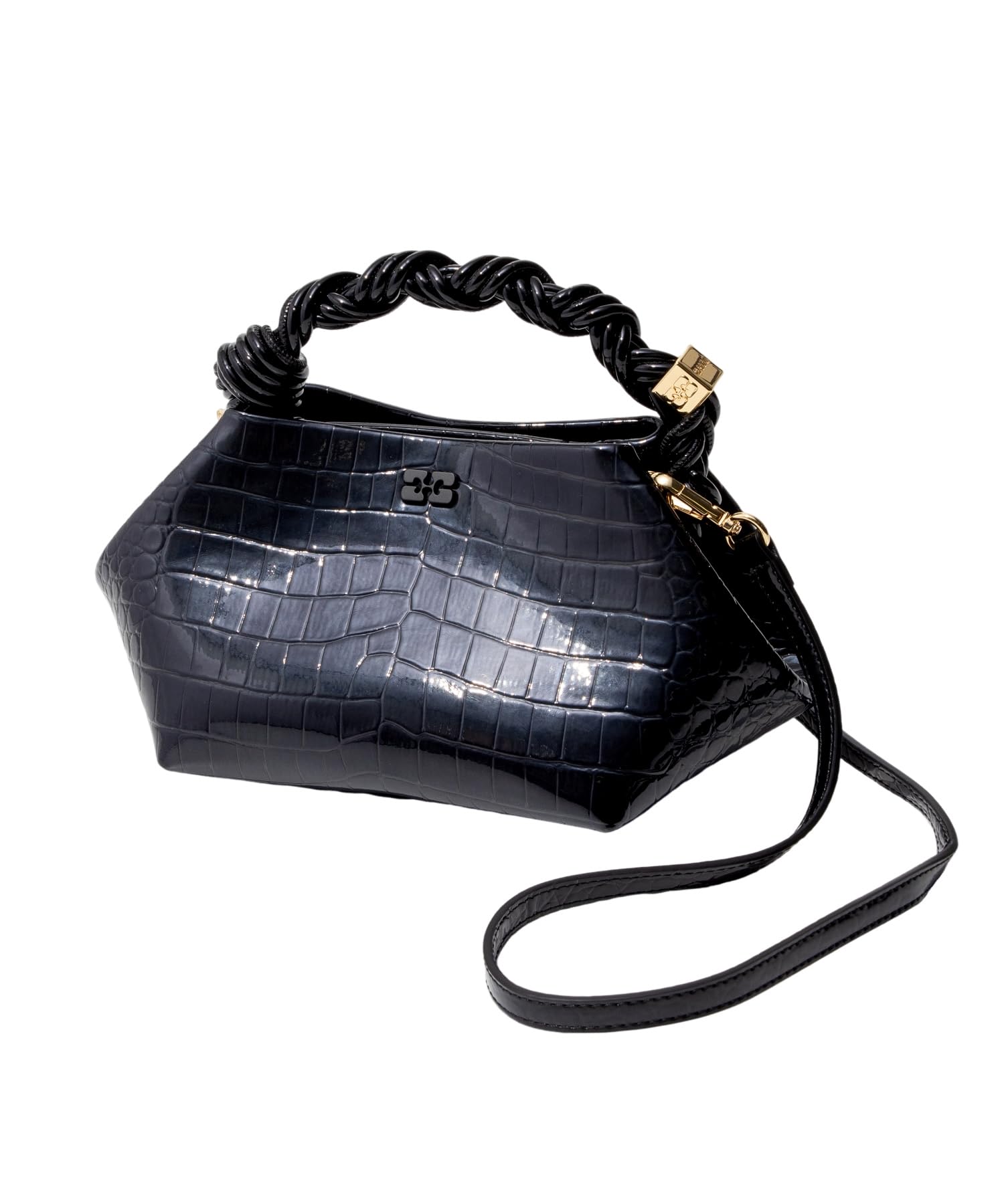 

Сумка через плече A6083 099 BOU BAG SMALL PATENT CROCO BLACK [Gunny] Жіноча [Артикул] чорний
