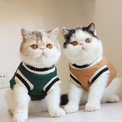 Świąteczny sweter dla kota i psa sweter zimowe ubrania dla małych psów kamizelka dla kota kurtka dla szczeniaka odzież dla kota Kitty Ubranka dla Psa