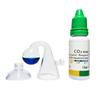 Aquarium CO2 Indicator DIY Fish Tank Glass Liquid Tester Monitor Plants Grass CO2 System Solution Drop Checker Kit 15ml