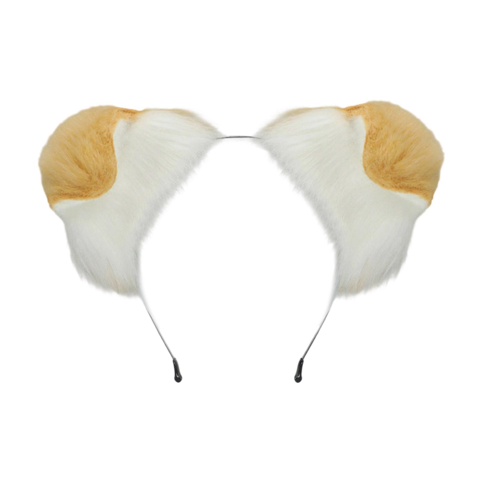 

Милый головной убор с висячими собачьими ушами, мягкая эластичная повязка на голову, модный аксессуар для волос для косплея, для костюмированного мероприятия и на каждый день 6