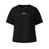 New FILA Fitness T Shirts Women's Pitch Black A11W531111FBK
