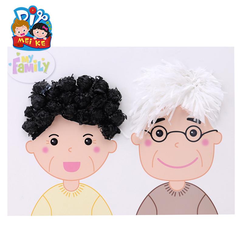 Father s Day DIY Hairstyle Craft Kit for Kids