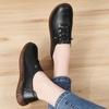 Women Soft Casual Shoes Loafers Simple Elegant Summer Sneakers Breathable Leather Moccasins Shoes Plus Size