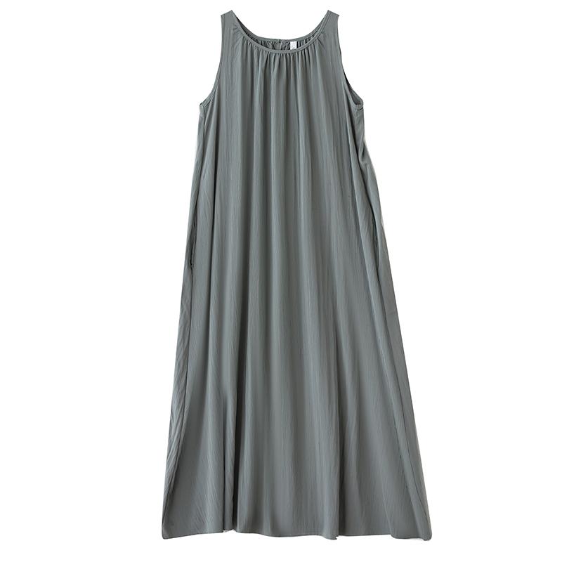 Sleeveless Plus Size Vintage New In Dresses for Women Casual Loose Long Summer Dress