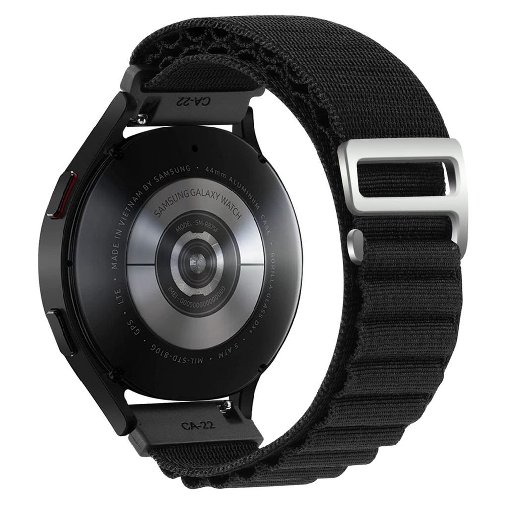 For Realme Watch 3/Huami Amazfti GTR 4/GTR 4 Pro Replacement Nylon Smartwatch Band 22mm Universal Adjustable Wrist Strap
