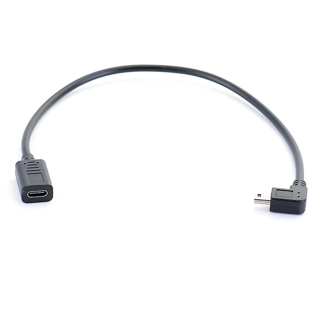 USB-Kabel Typ C Buchse auf USB 5P Stecker Konverteradapter für MP3-Player, Digitalkameras