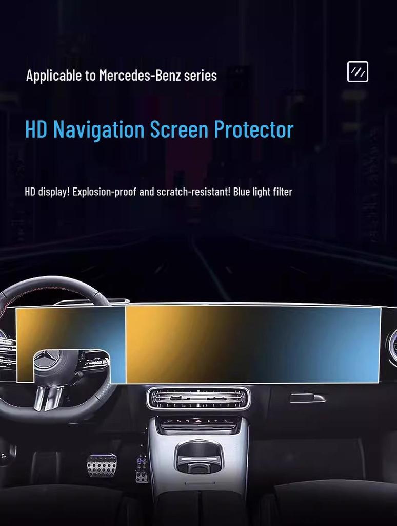 Mercedes-Benz CLA Navigation & Control Screen Protector (25 Models)