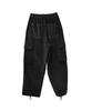 GOSTREET Semi-Wide Corduroy Cargo Pants Black