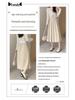 Gefalteter Midi-Rock für Damen - Hohe Taille, Ballett-Stil, A-Linie, Perfekt für den Herbst und Winter